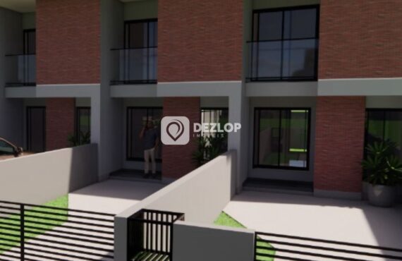 Sobrado com Duas Suìtes á Vanda no Bairro Areias - São José -SC