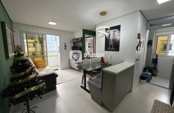 Apartamento à venda em Fundos, Biguaçu - SC| Residencial Açores Porteira fechada