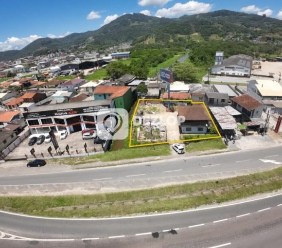Terreno as Margens da BR101 - Comercial / Residencial 804m² - Biguaçu - SC