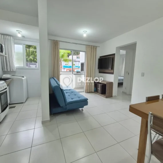 Apartamento à venda em Canasvieiras, Florianópolis - SC | 2 Quartos no Residencial Porto Caravelas - 01