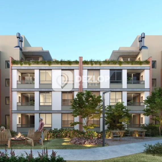 Apartamento à venda no Gov. Celso Ramos | 2 Quartos, 1 Suíte no Cond. Villa Jordão Home Club - 01