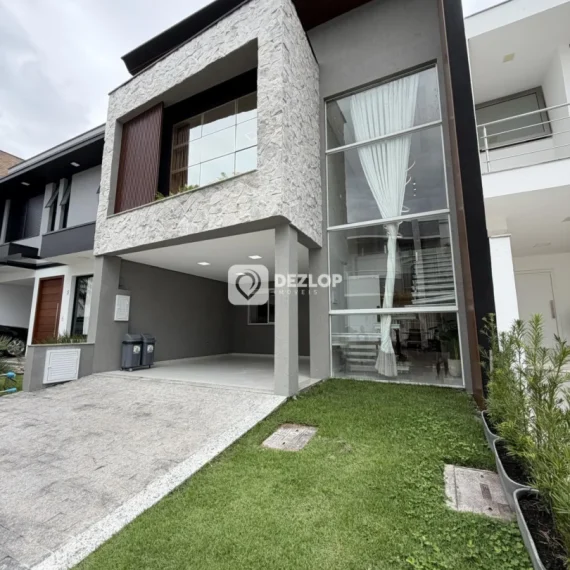 Casa à venda em Deltaville, Biguaçu - SC | 3 Quartos, 1 Suíte no Condomínio Garden - 01