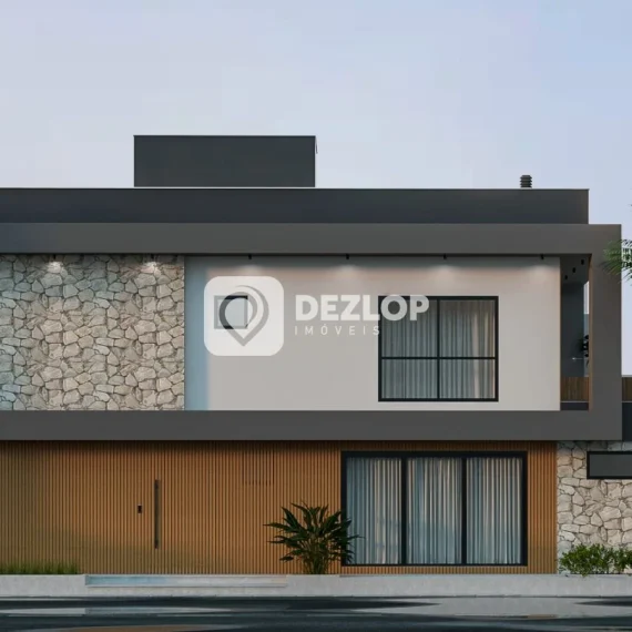 Casa à venda no Deltaville, Biguaçu | 3 Quartos, 3 Suítes no Cond. Costa do Sol - 01