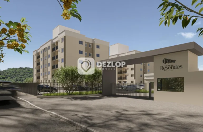 Apartamento à venda em Vendaval, Biguaçu | 2 Quartos no Cond. Urbano Resendes Residence - Destaque