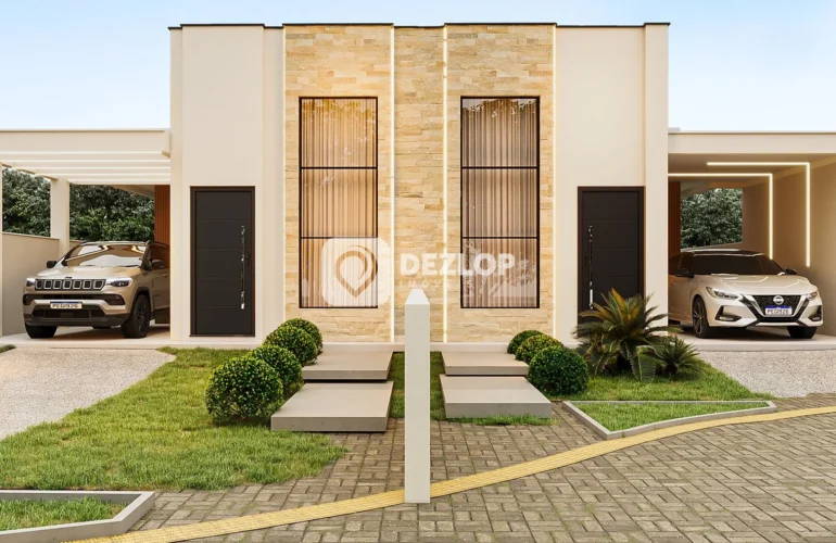 Geminado à venda em Alto Biguaçu, em Biguaçu - SC | 3 Quartos sendo 1 Suíte - Destaque