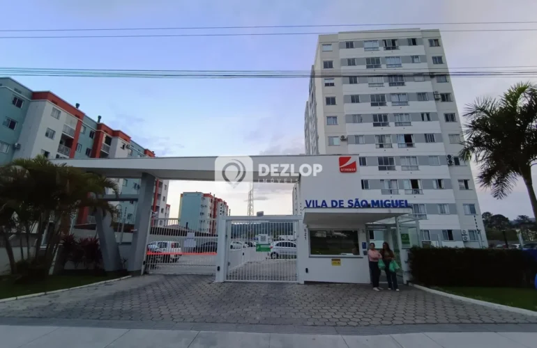 Apartamento à venda em Rio Caveiras, Biguaçu - SC | 2 Quartos, 1 Suíte no Condomínio Residencial Vila de São Miguel - Destaque